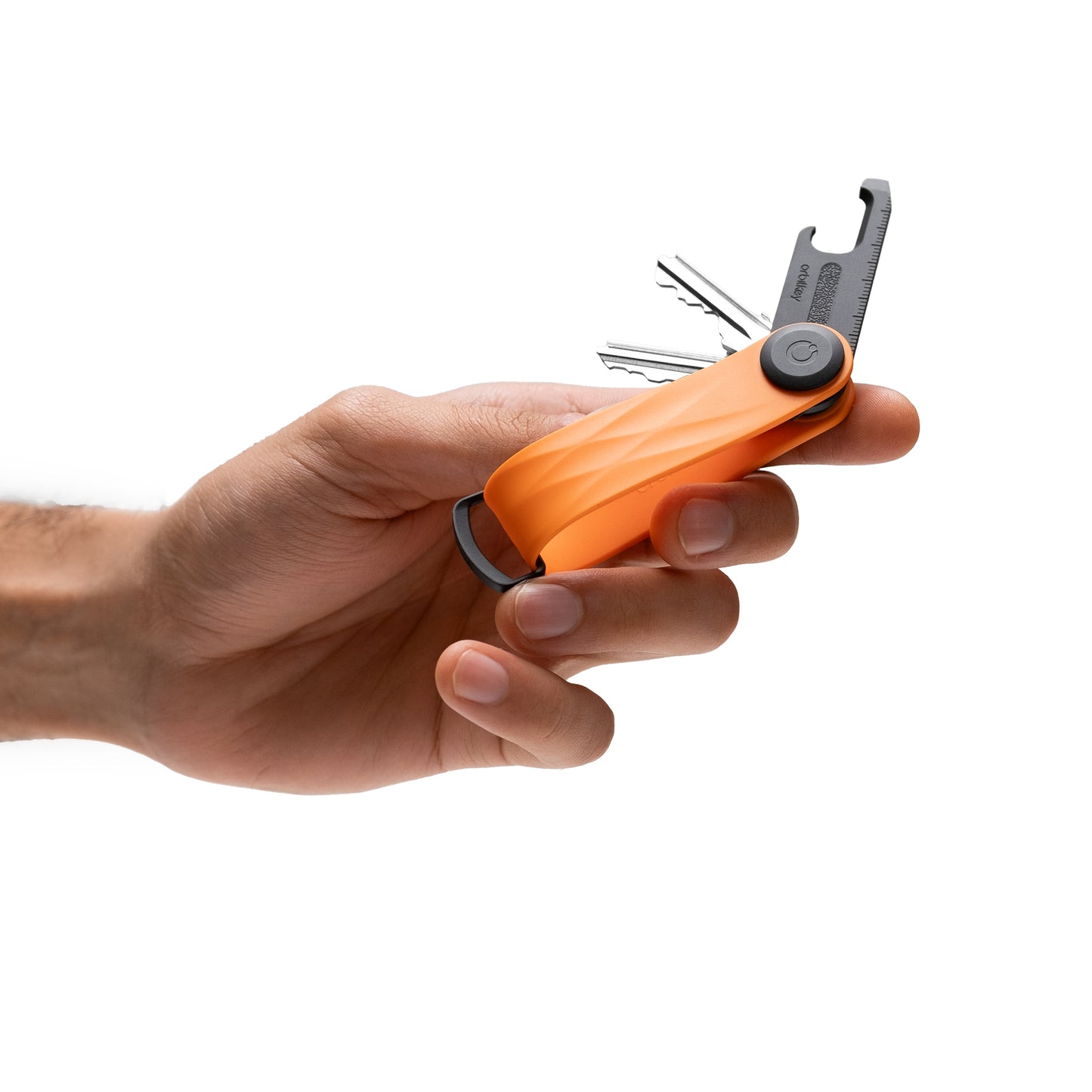 Orbitkey Key Organiser Active + Multi-Tool v2 Set, Tangerine