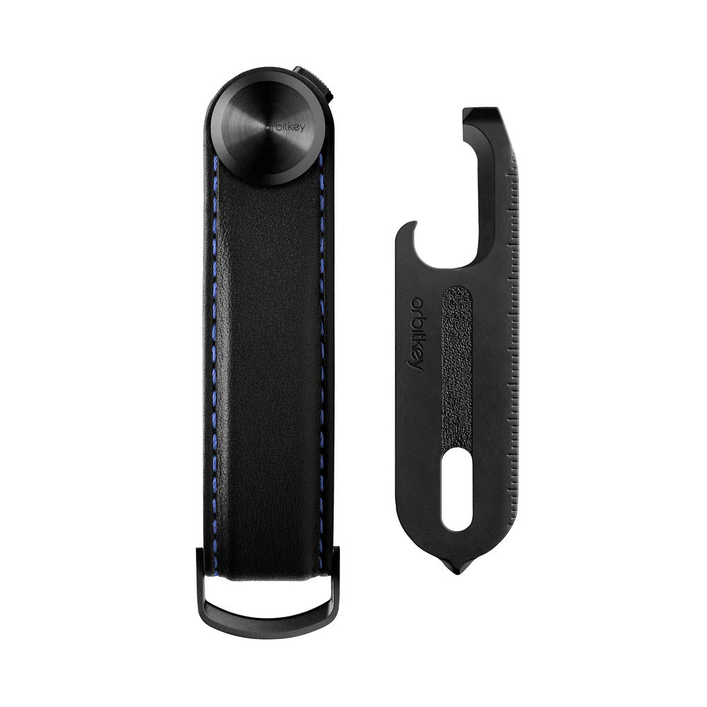 Orbitkey Key Organiser Pro + Multi-Tool v2 Set, Black/Blue