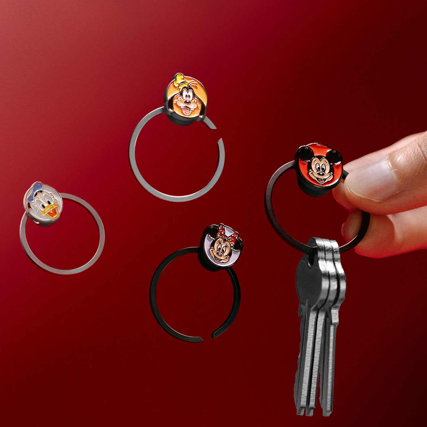 Orbitkey Disney™ Quick Release Ring, DonaldDuck™