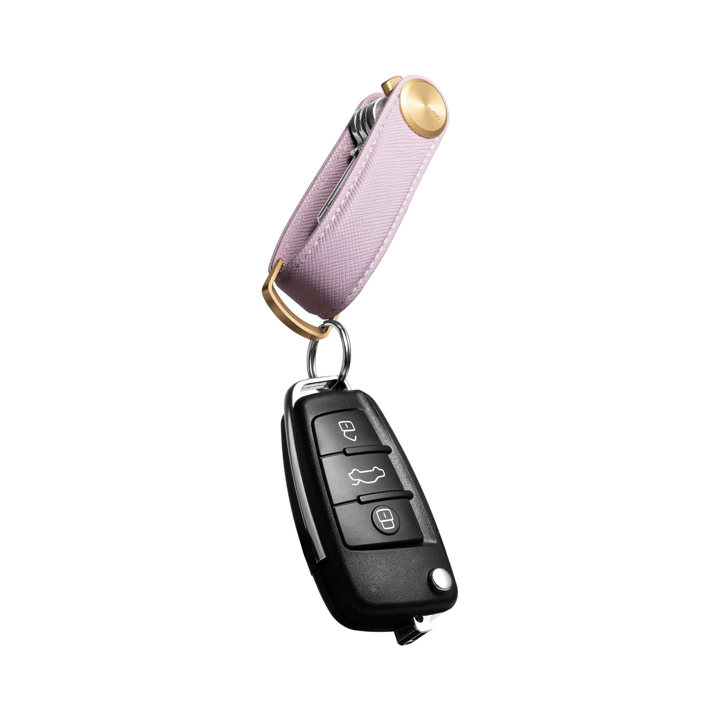 Orbitkey Key Organiser Pro Saffiano Leather, Lilac