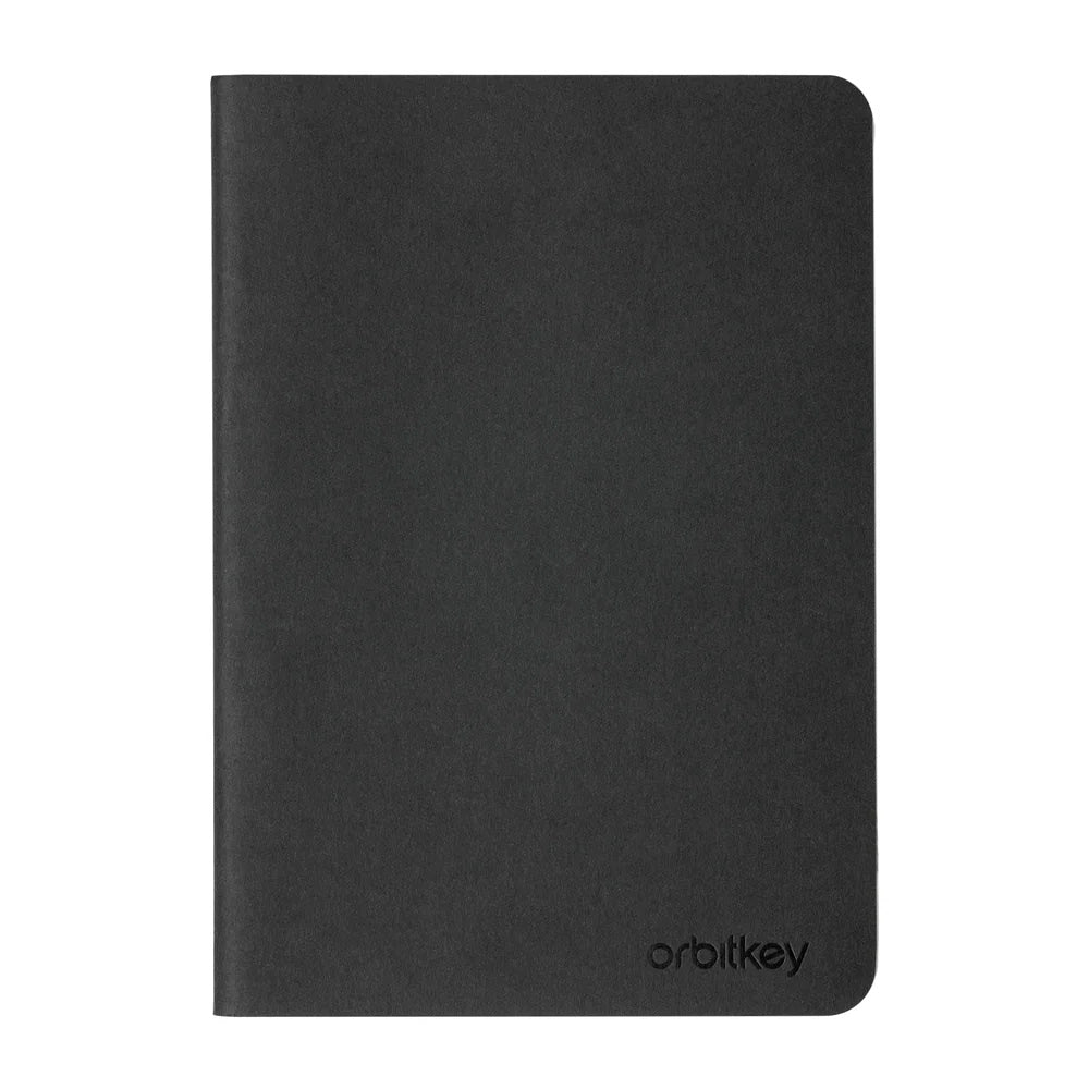 Orbitkey Organisation Pocket Notebook, Black