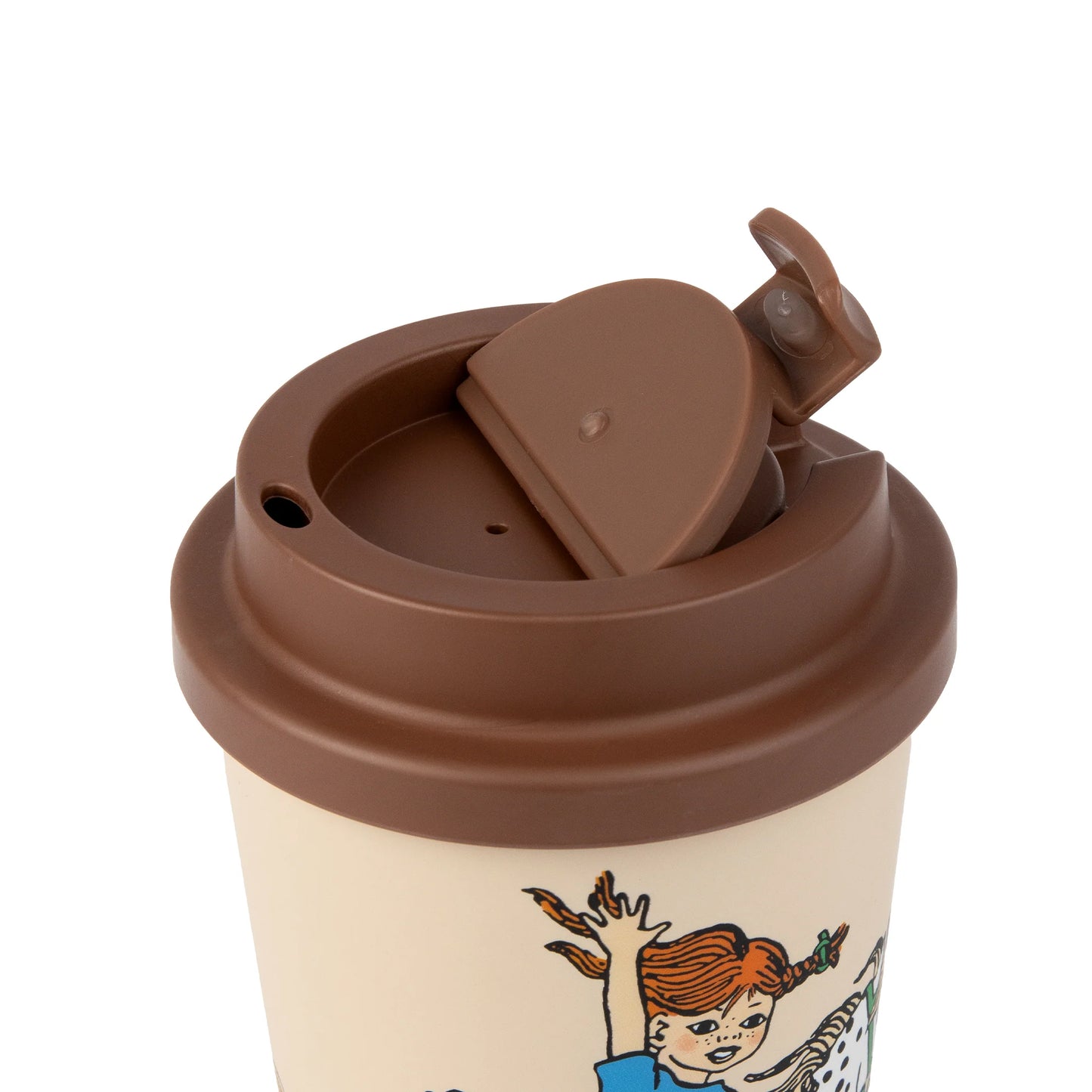 Nordicbuddies Pippi Take Away Mug, 450 ml