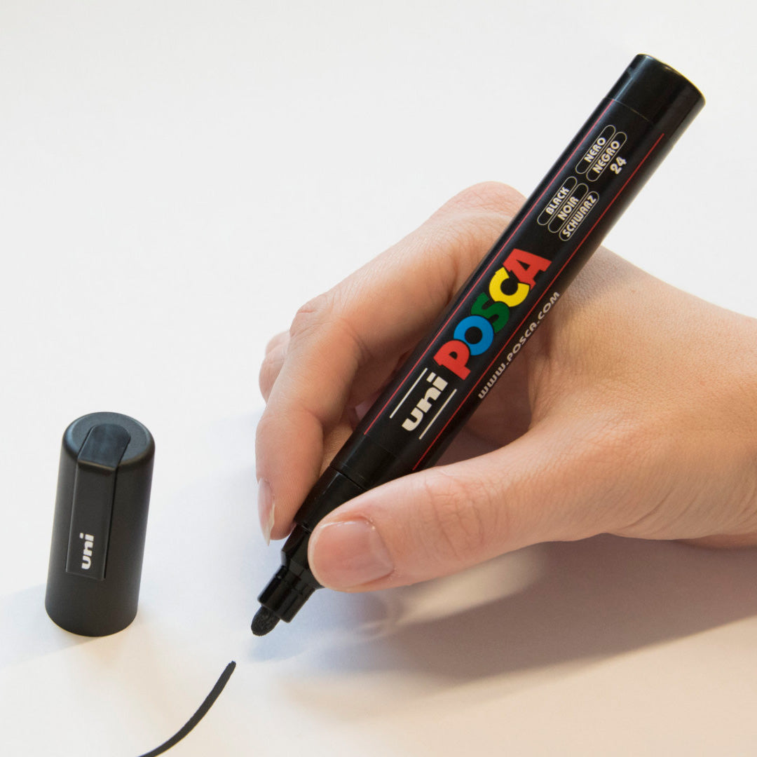 POSCA PC-5M Medium, Pale 8-pakk