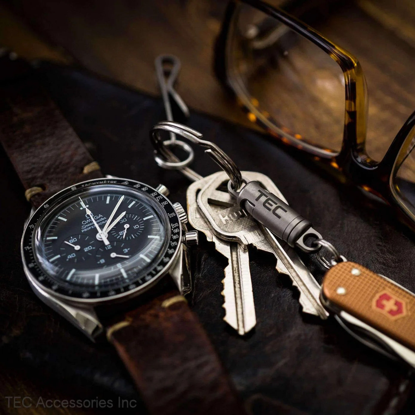 TEC-Accessoires Python-QR Titanium Quick Release