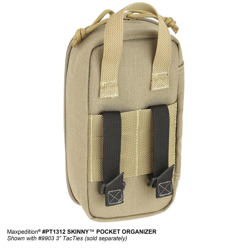 Maxpedition Skinny Pocket Organizer, Black