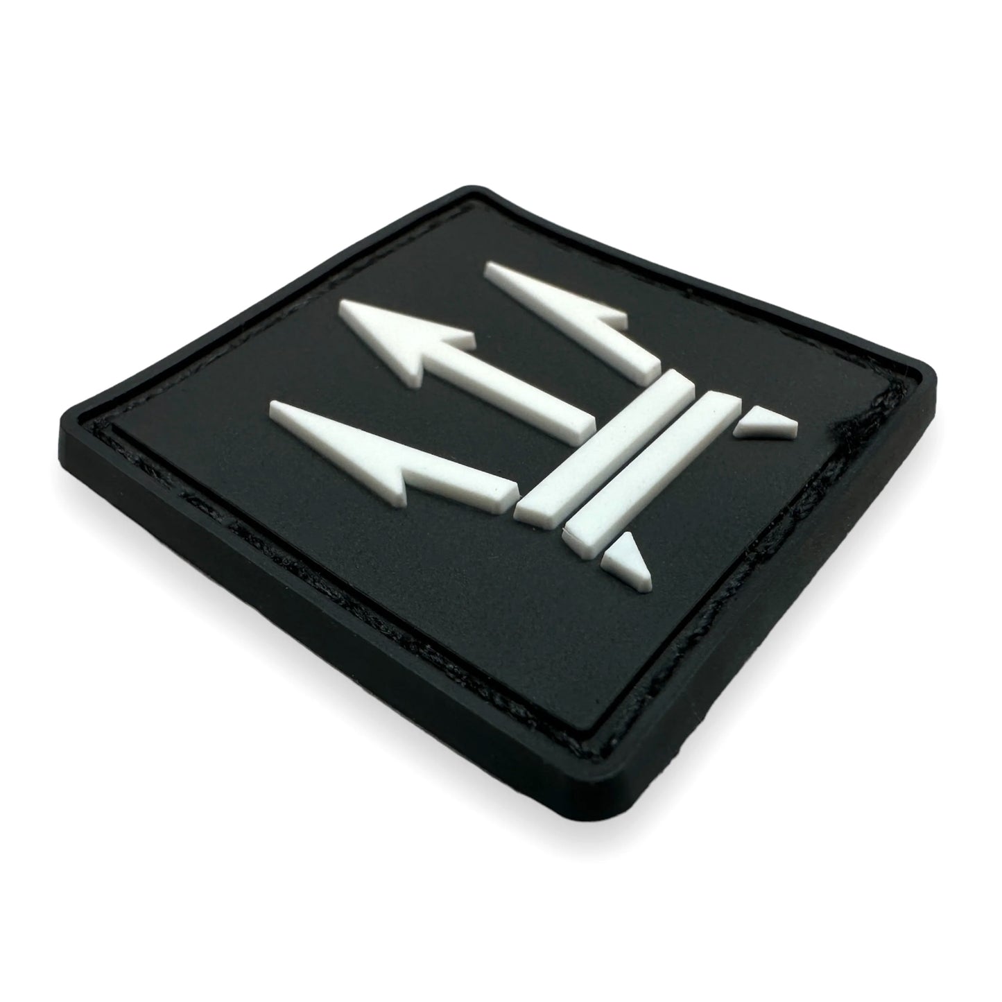 CountyComm Swagg Trident Patch (2 Pack), White Glow