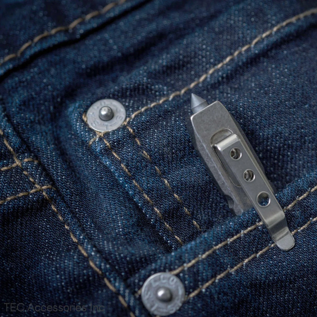 TEC-Accessoires Ti-Pry Titanium Pry Bar Pocket Edition