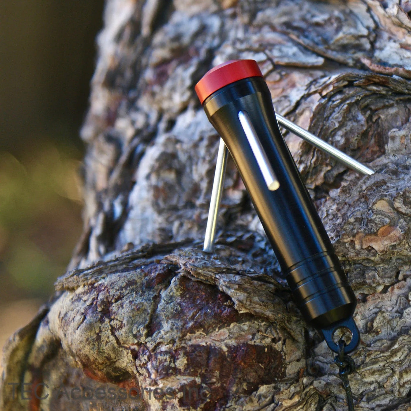 TEC-Accessoires RETREEV Compact Retrieval Tool, Red-Black Anodized