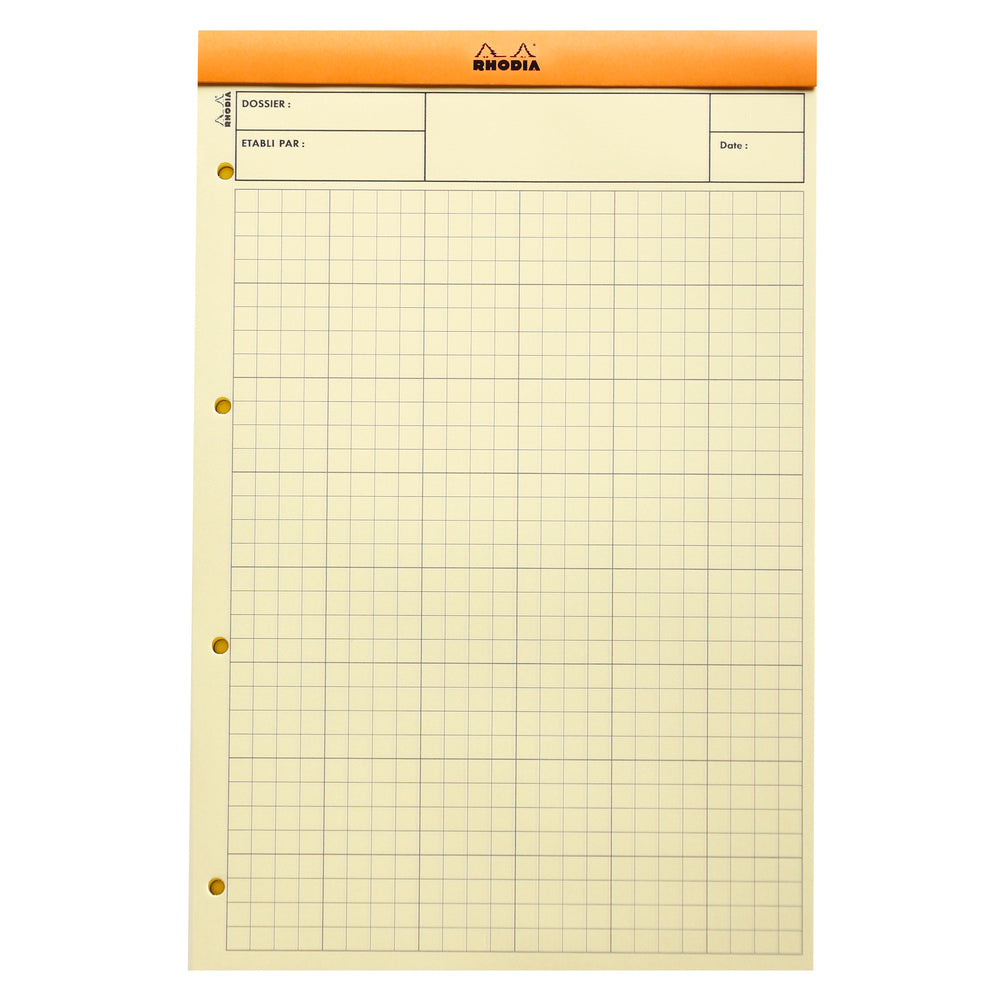 Rhodia Audit Head Stapled Yellow Pad No.119 A4+