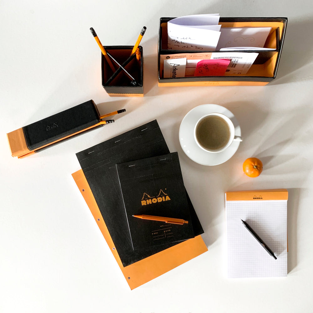 Rhodia Head Stapled Pad No.18 A4, Squared