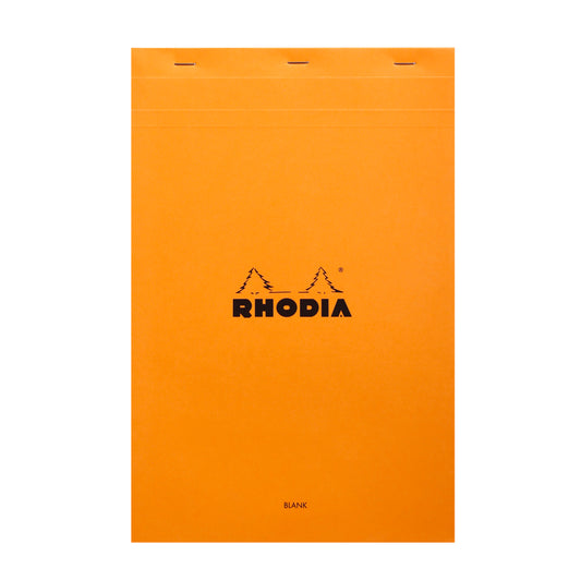 Rhodia Head Stapled Pad No.19 A4+, Blank