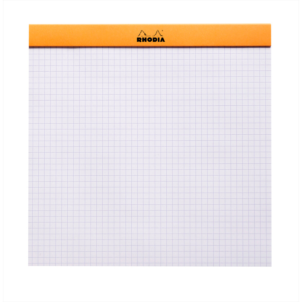 Rhodia Head Stapled Pad No.210 Le Carré, Squared