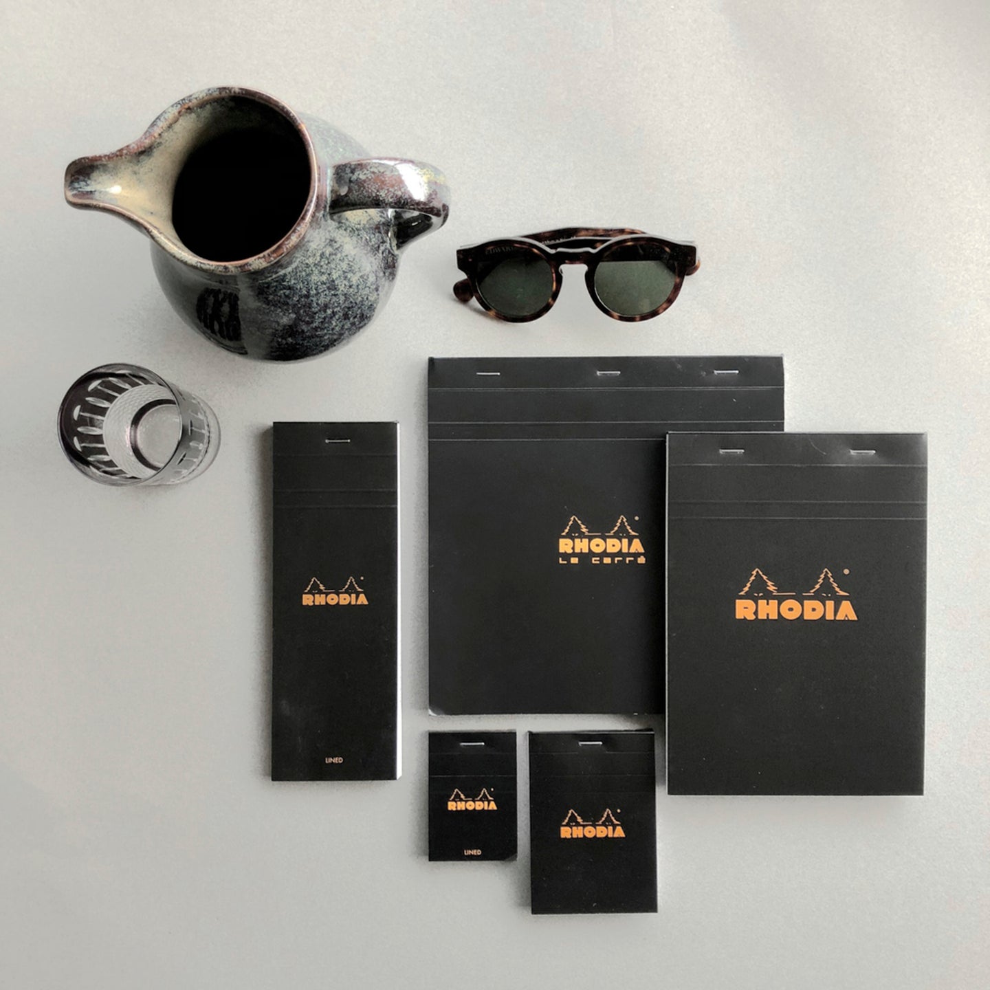 Rhodia Head Stapled Pad No.8, Squared