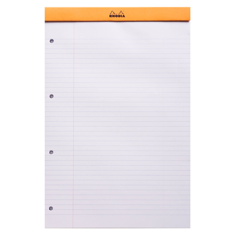 Rhodia Punched Stapled Pad No.20, Lined