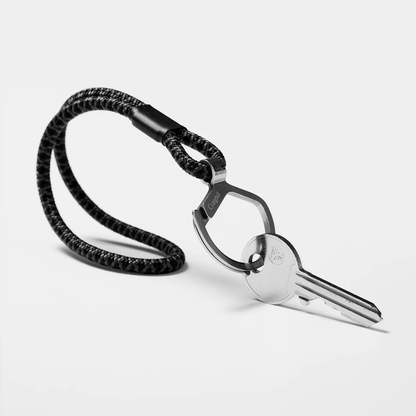Craighill Rope Split Ring Long, Slate Gray