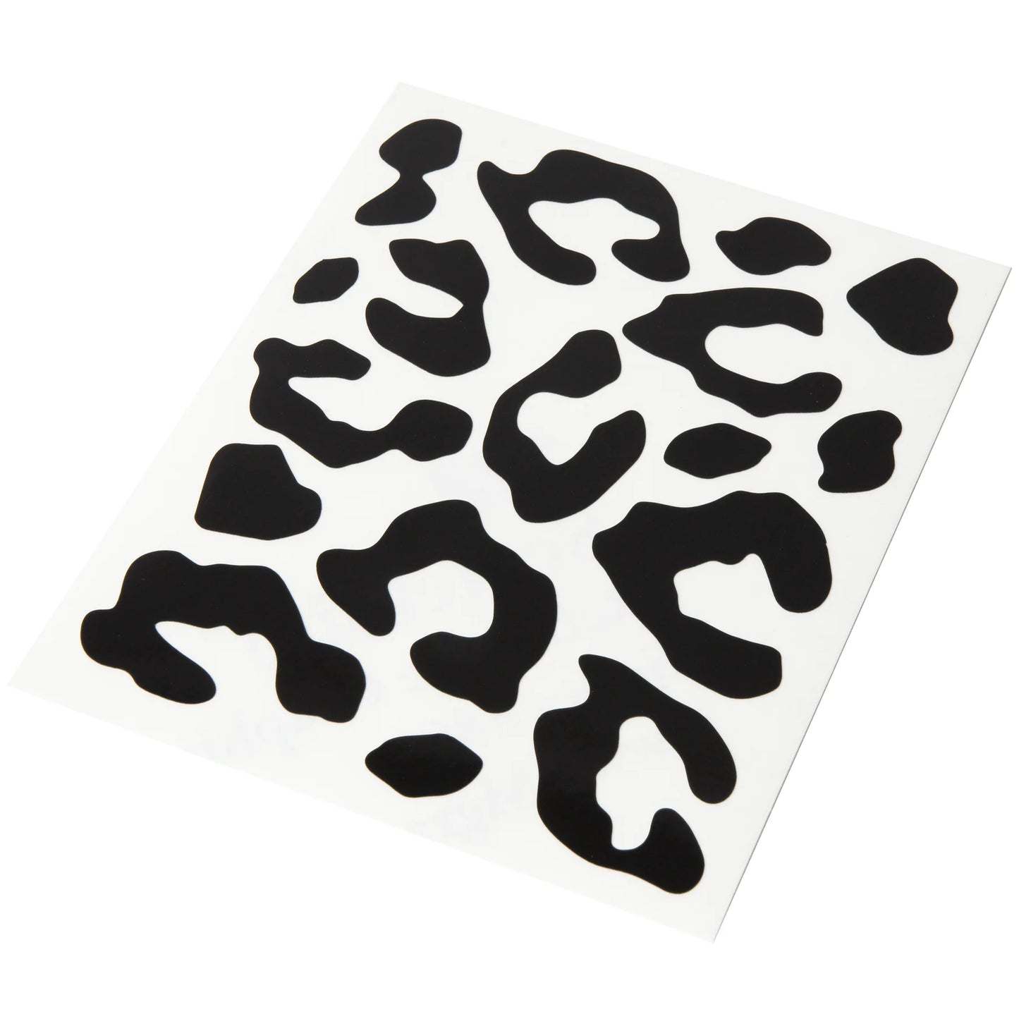 Bookman Urban Visibility Reflective Leopard Print Stickers, Black