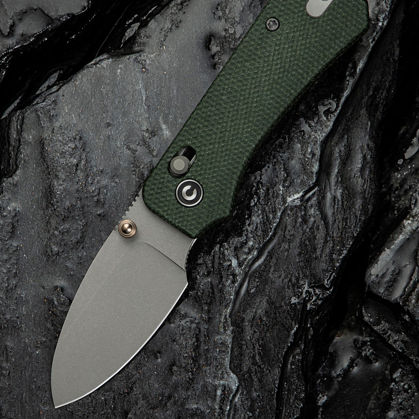 Civivi Baby Banter 2, Green Micarta/Gray Stonewashed