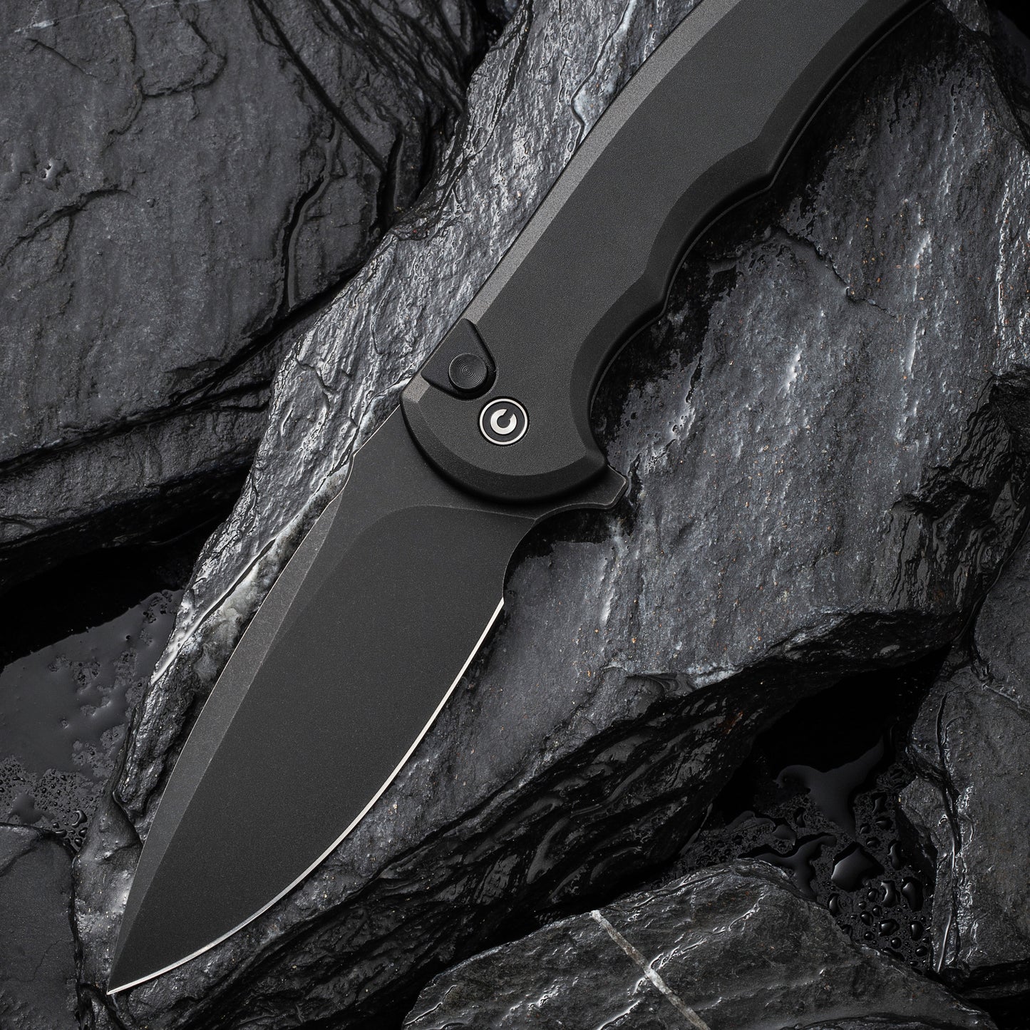 Civivi Button Lock Praxis Knife, Black