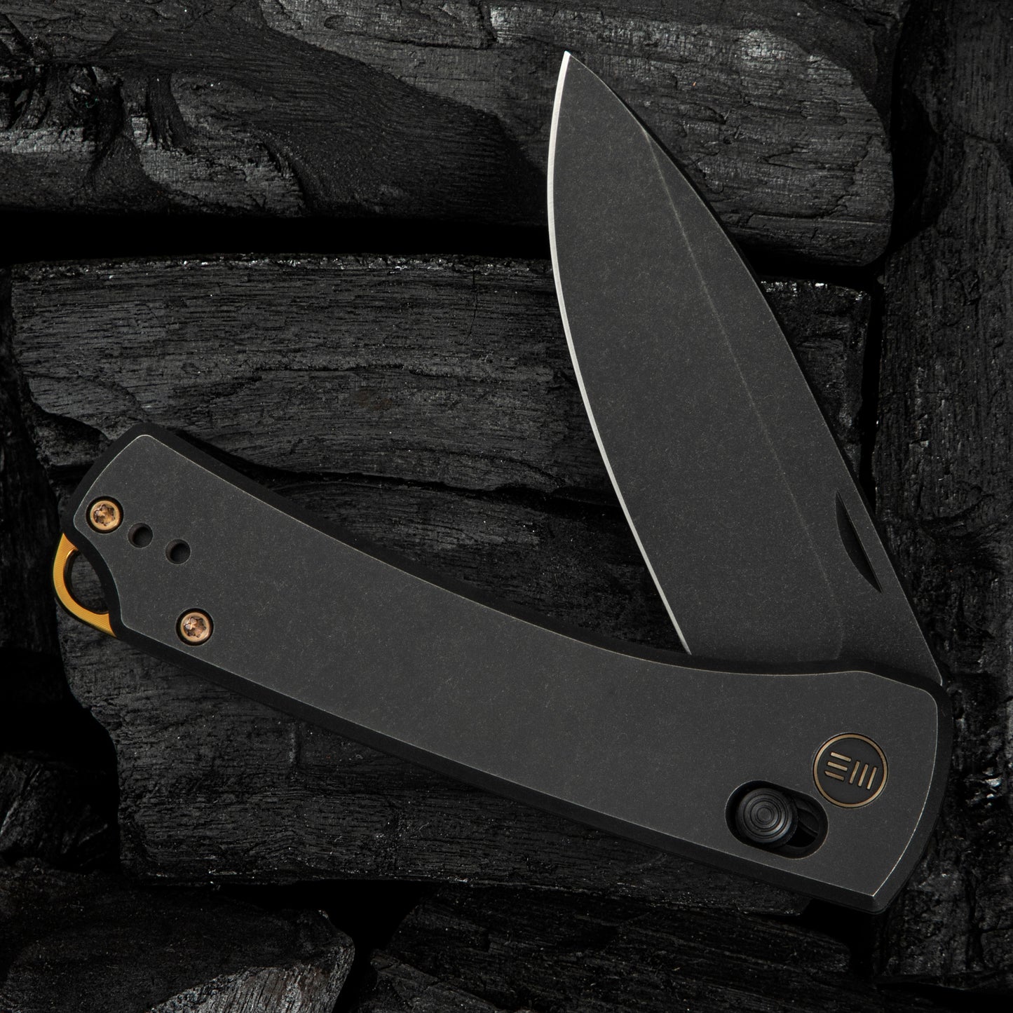 WEKNIFE Nightblade, Black Titanium / Black Stonewashed