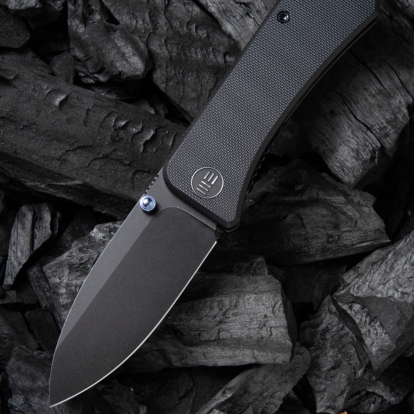 WEKNIFE Banter Thumb Stud, Black G10