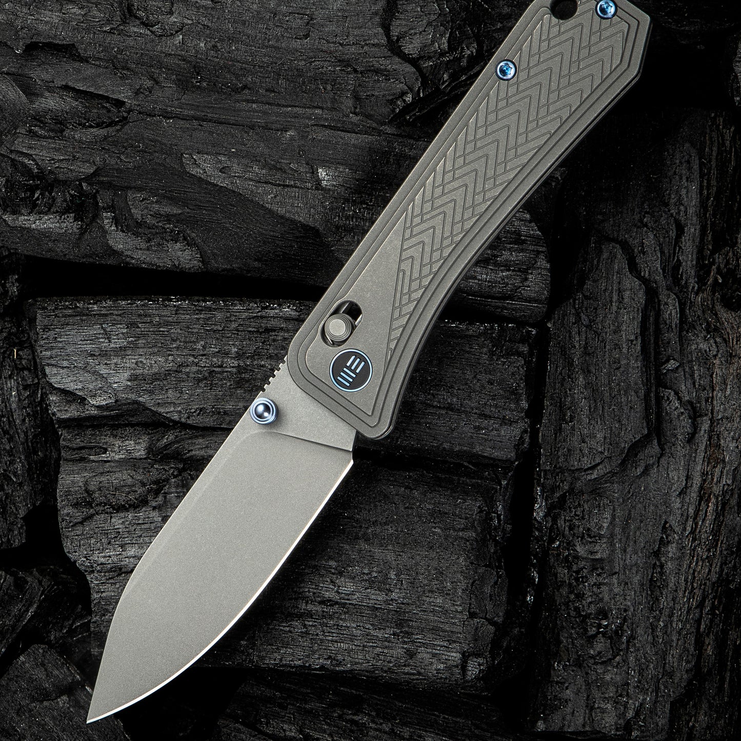 WEKNIFE Bougie Banter, Upscale Art Deco Gray Titanium / Gray Stonewashed