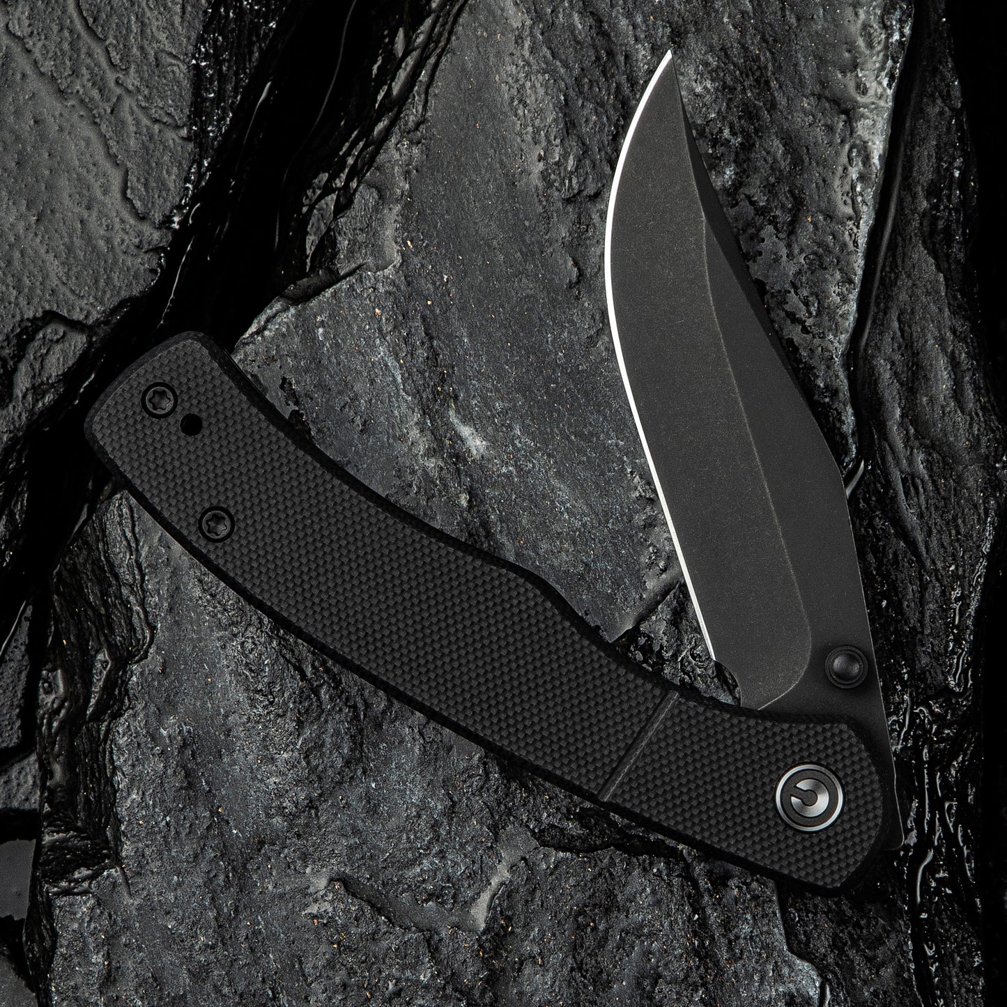 Civivi Clingman, Black G10 / Black Stonewashed