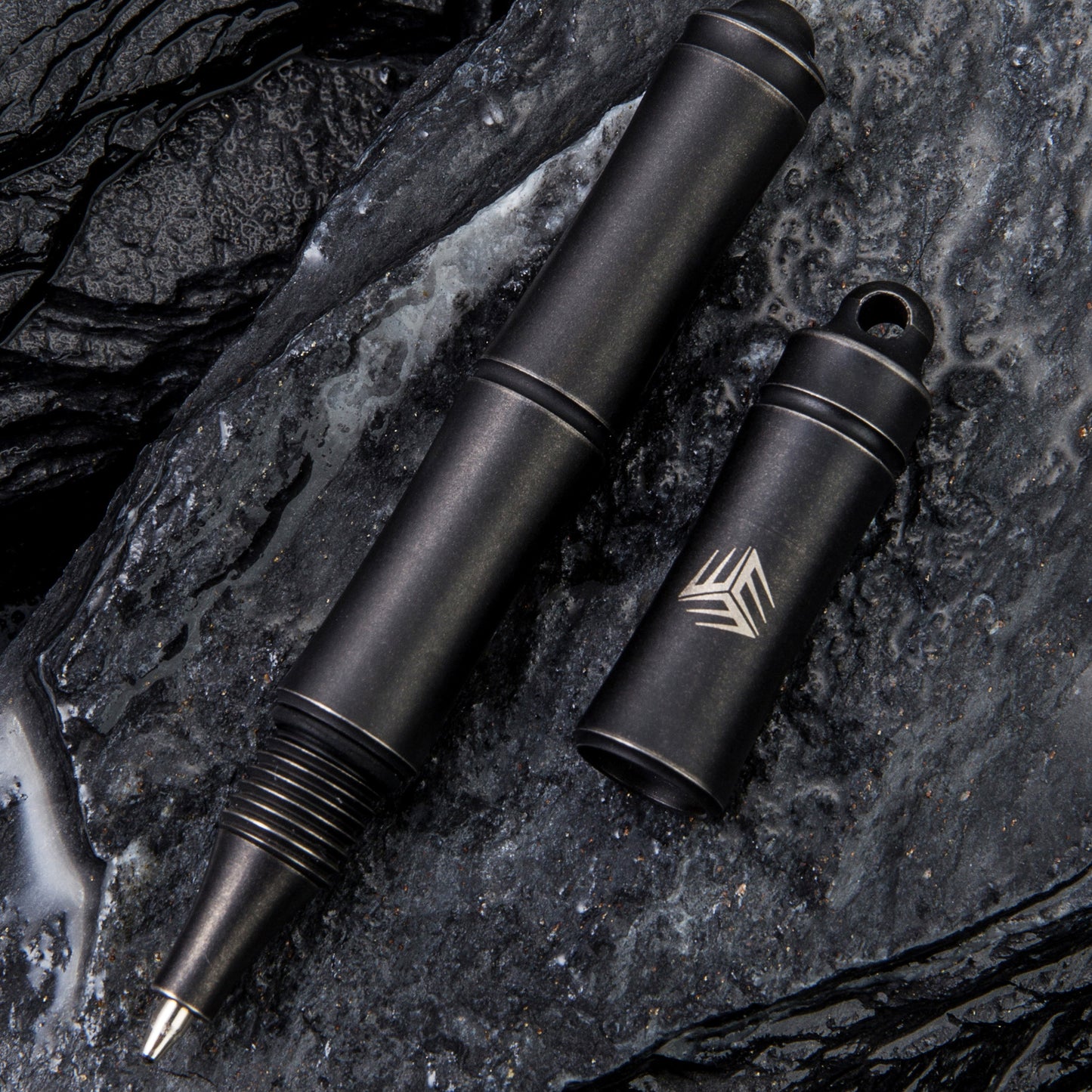 WEKNIFE Syrinx Titanium Pen, Black