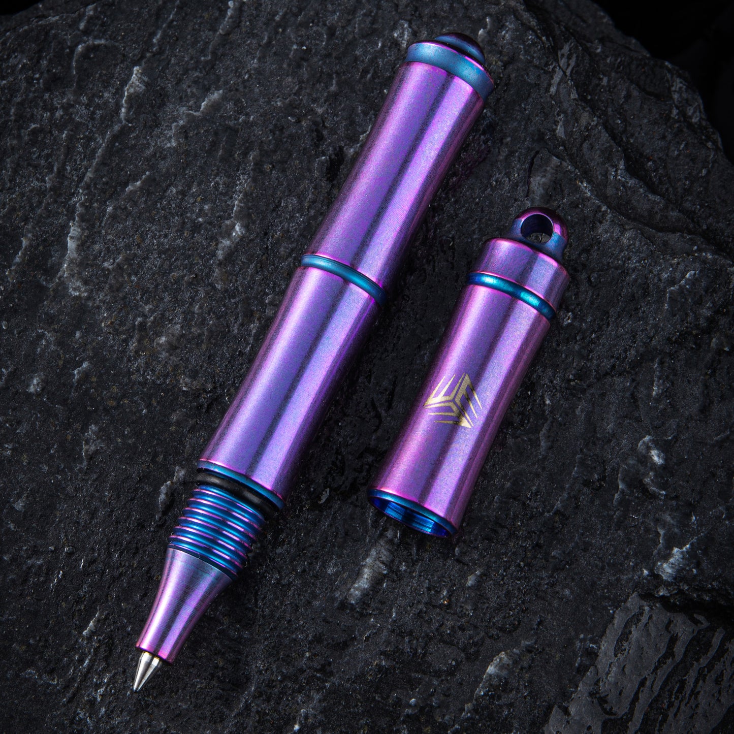 WEKNIFE Syrinx Titanium Pen, Purple