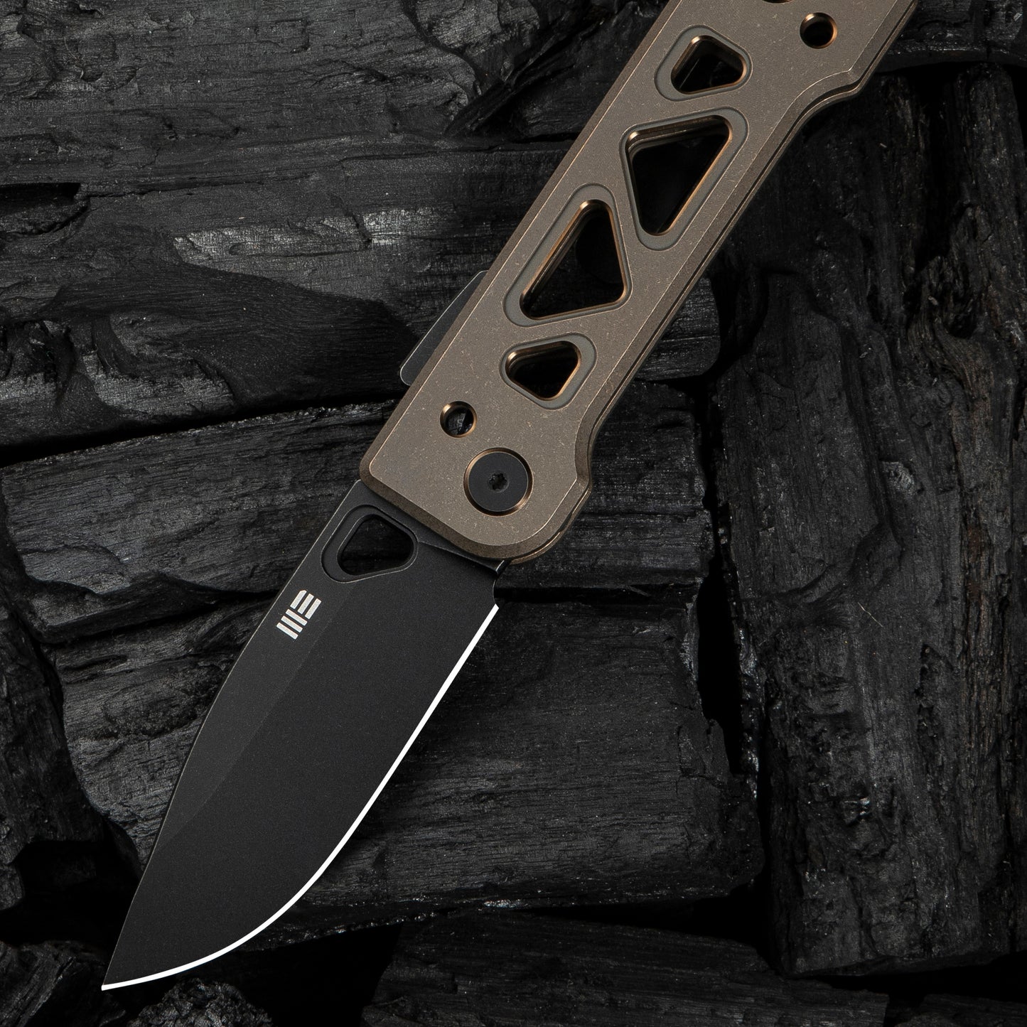 WEKNIFE Tyro Superlock, Bronze Titanium