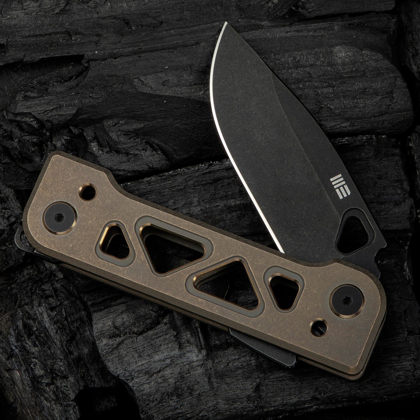 WEKNIFE Tyro Superlock, Bronze Titanium