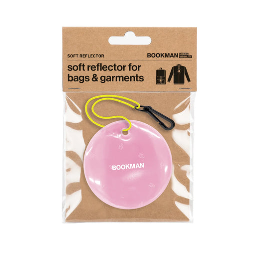 Bookman Urban Visibility Hanging Reflectors Circle, Pink