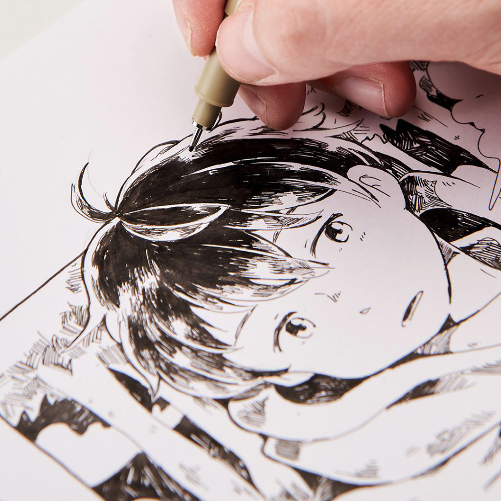 Sakura Pigma Micron Black, 3-sett