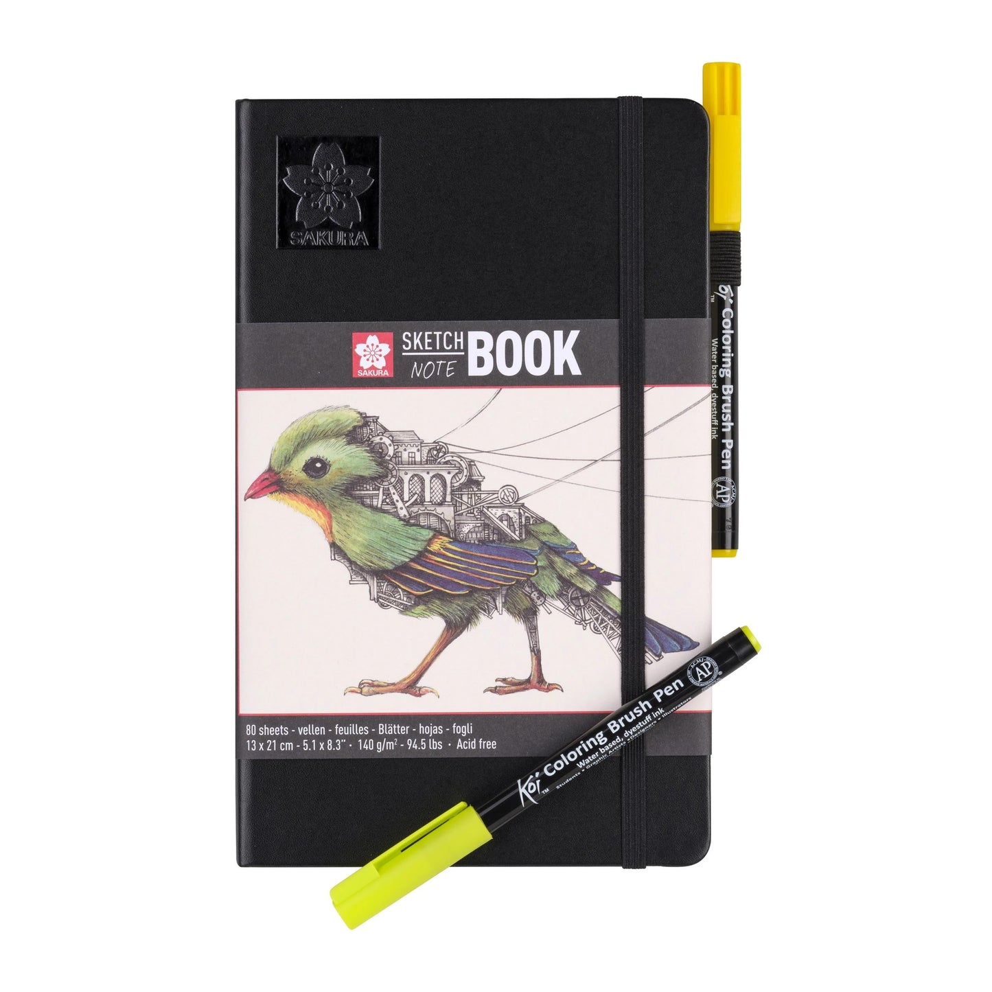 Sakura Sketch Notebook Crème White 140g, A5