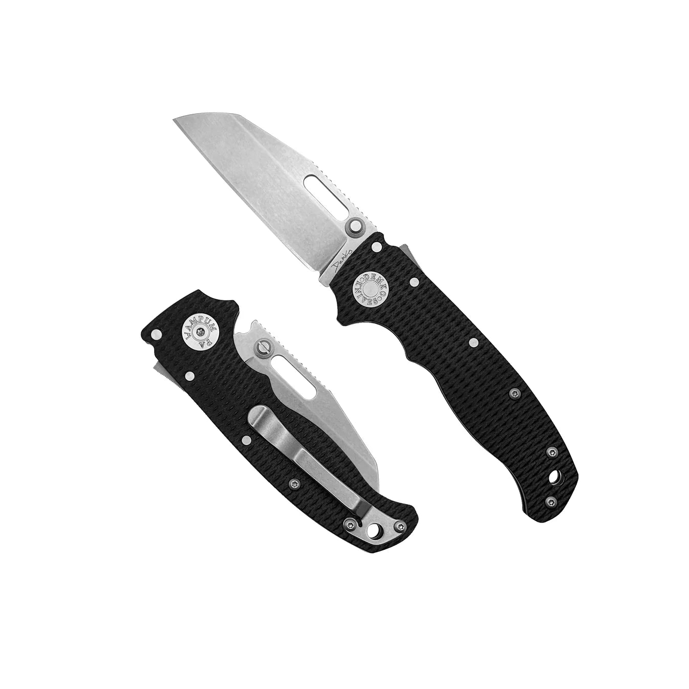 Demko Knives AD20.5 - S35VN - Black G10, Shark Foot
