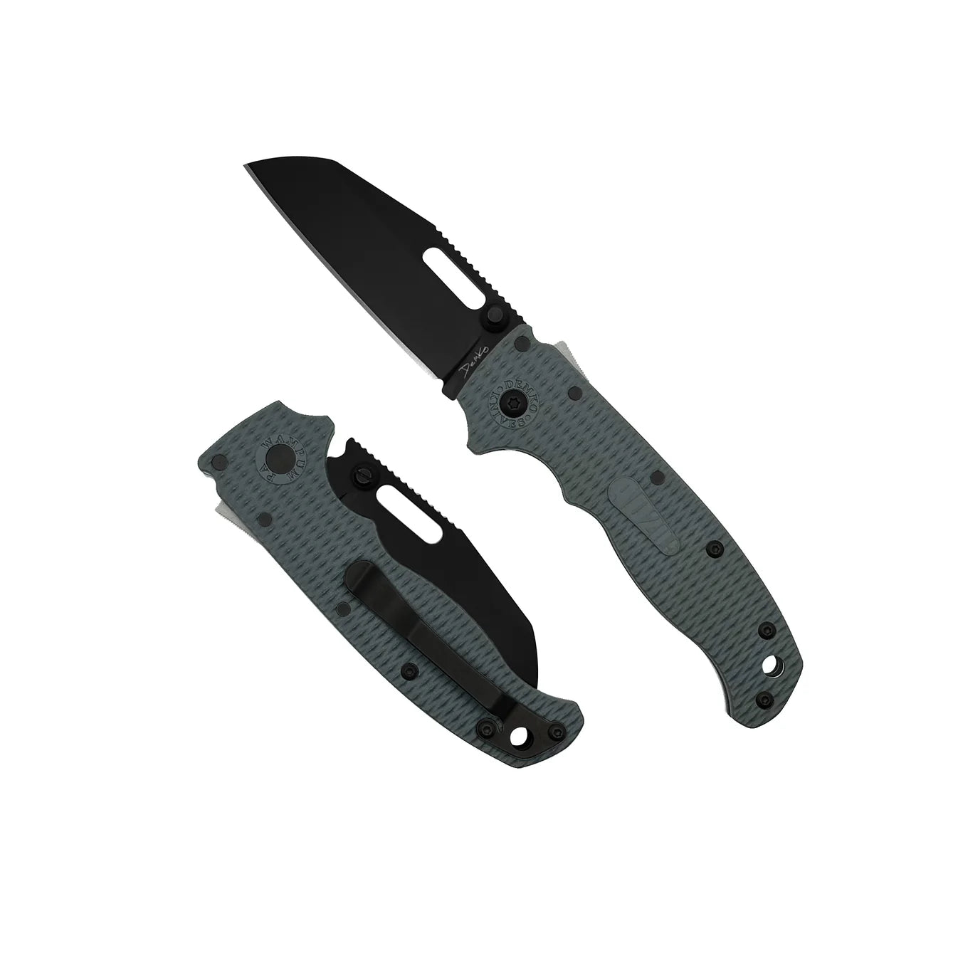 Demko Knives AD20.5 - D2 - DLC, Shark Foot