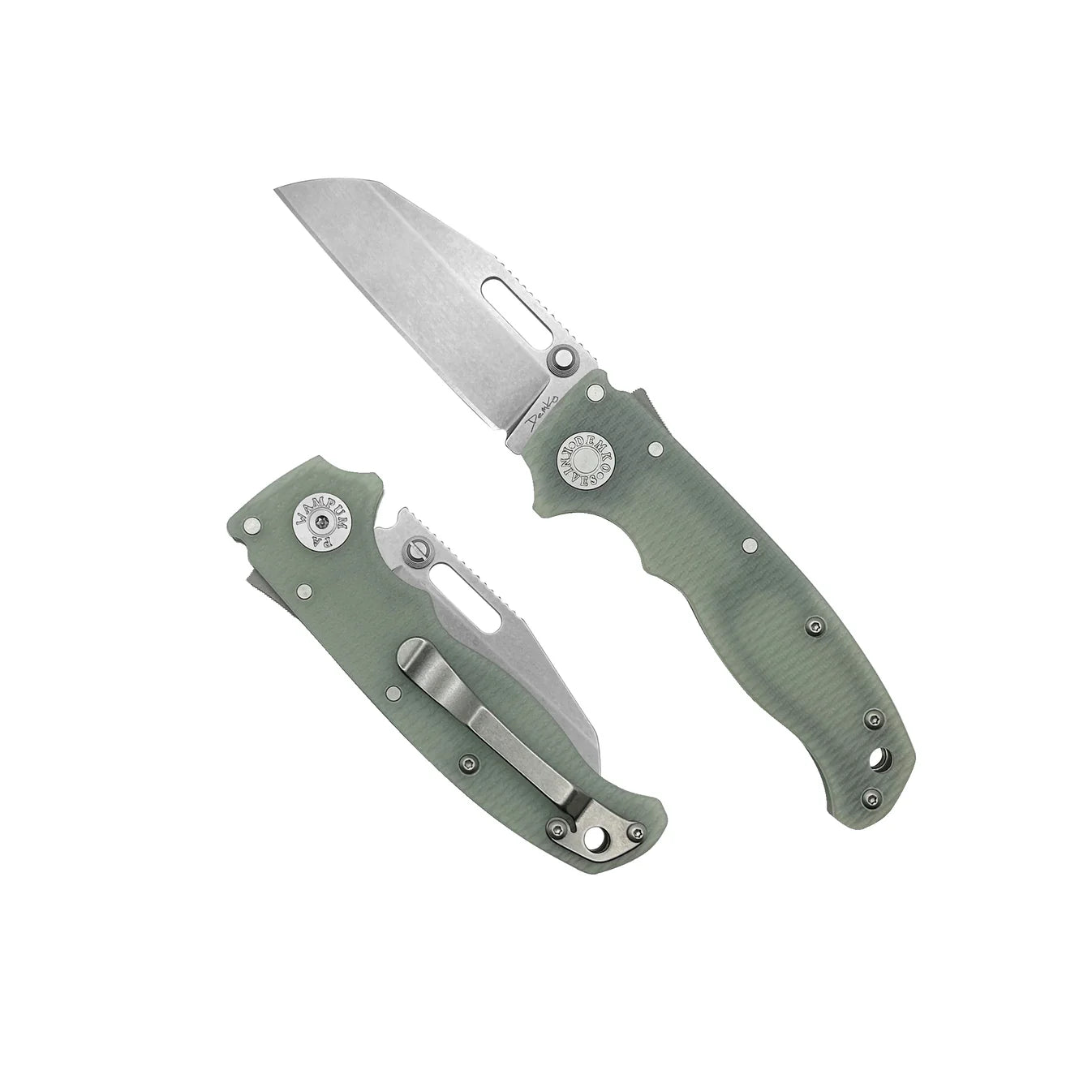 Demko Knives AD20.5 - S35VN - Natural G10, Shark Foot