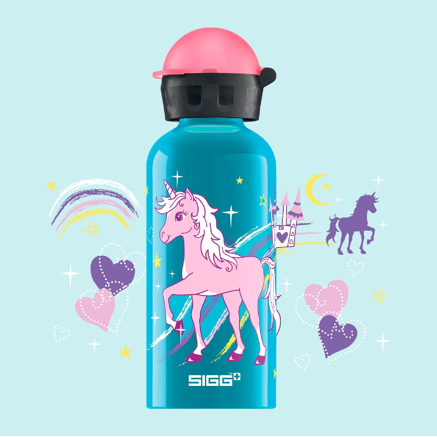 SIGG Kids Water Bottle 0.4L, Bella Unicorn