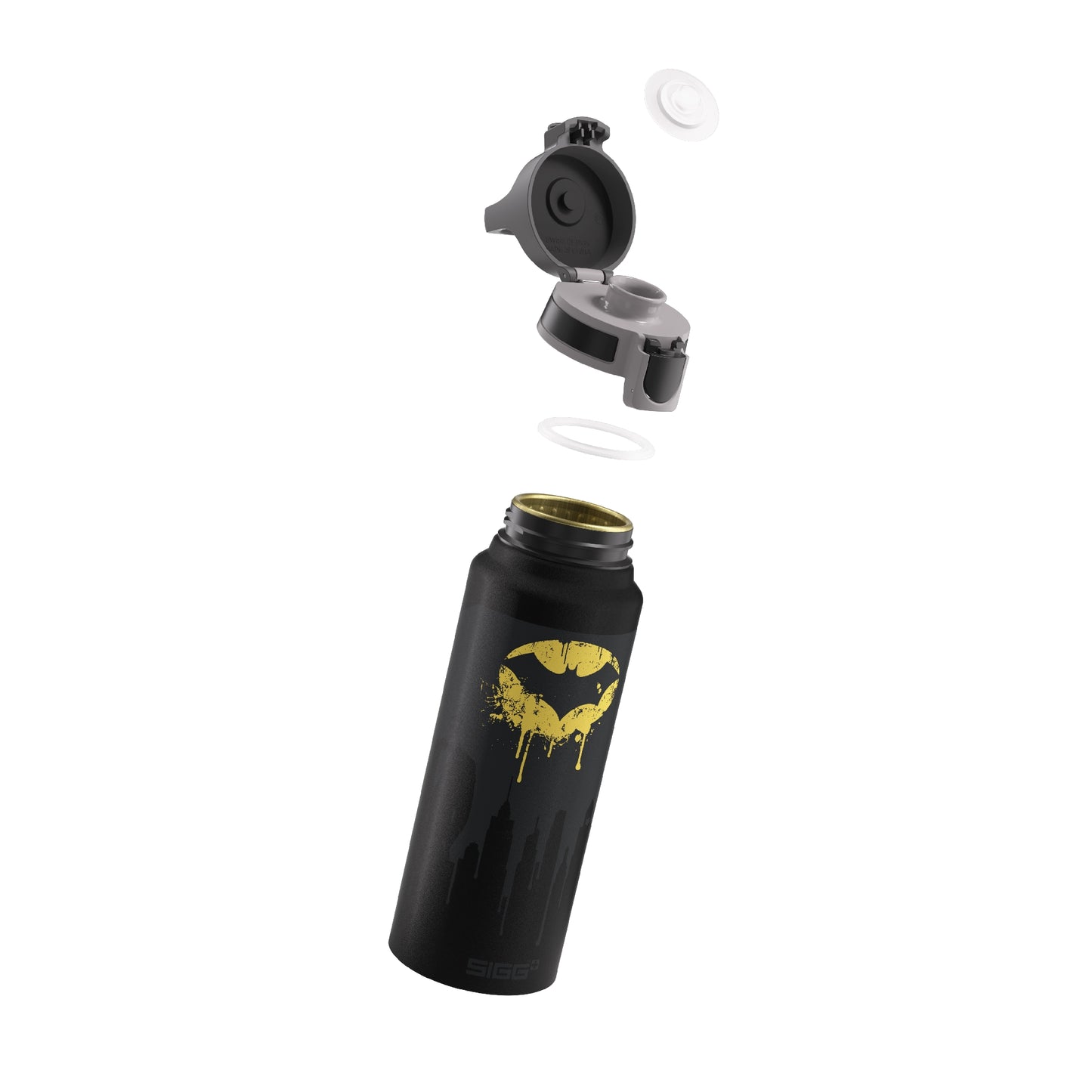 SIGG Kids Water Bottle WMB ONE 1L, Batman Tag