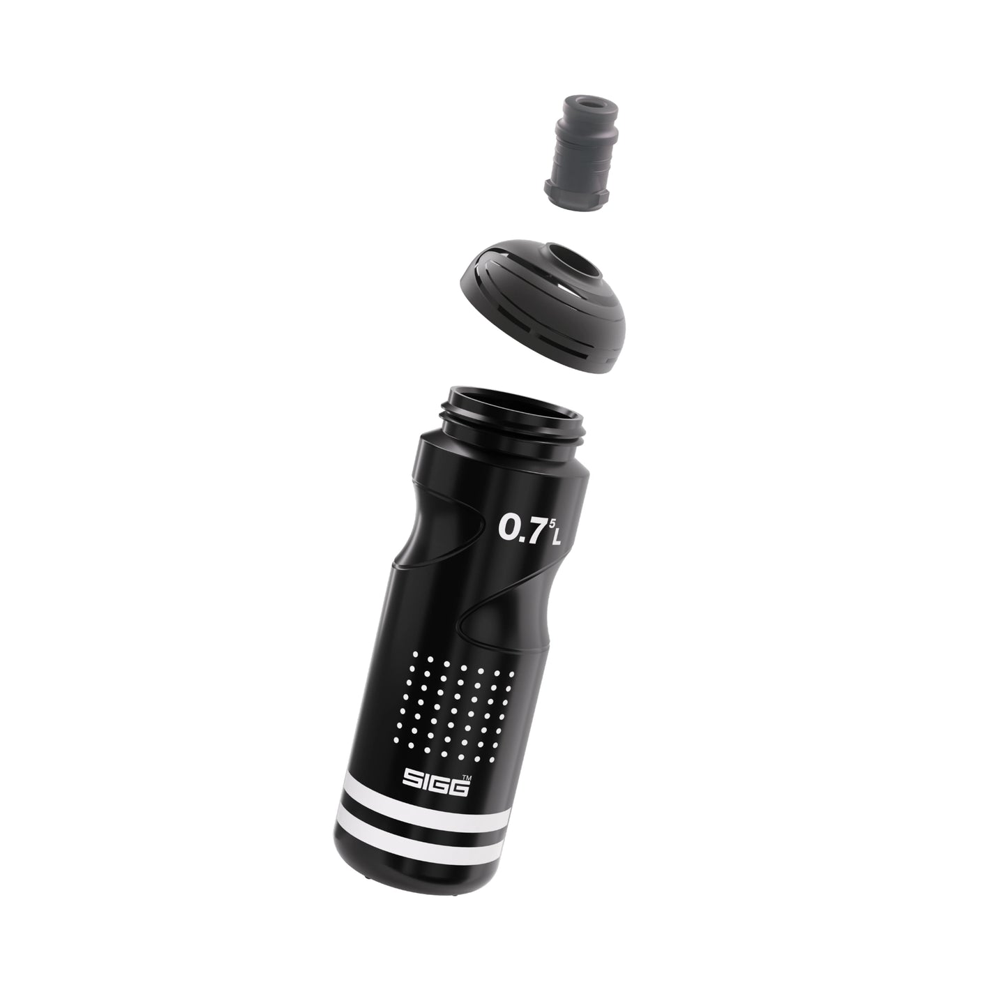 SIGG Water Bottle Pulsar 0.75L, Black