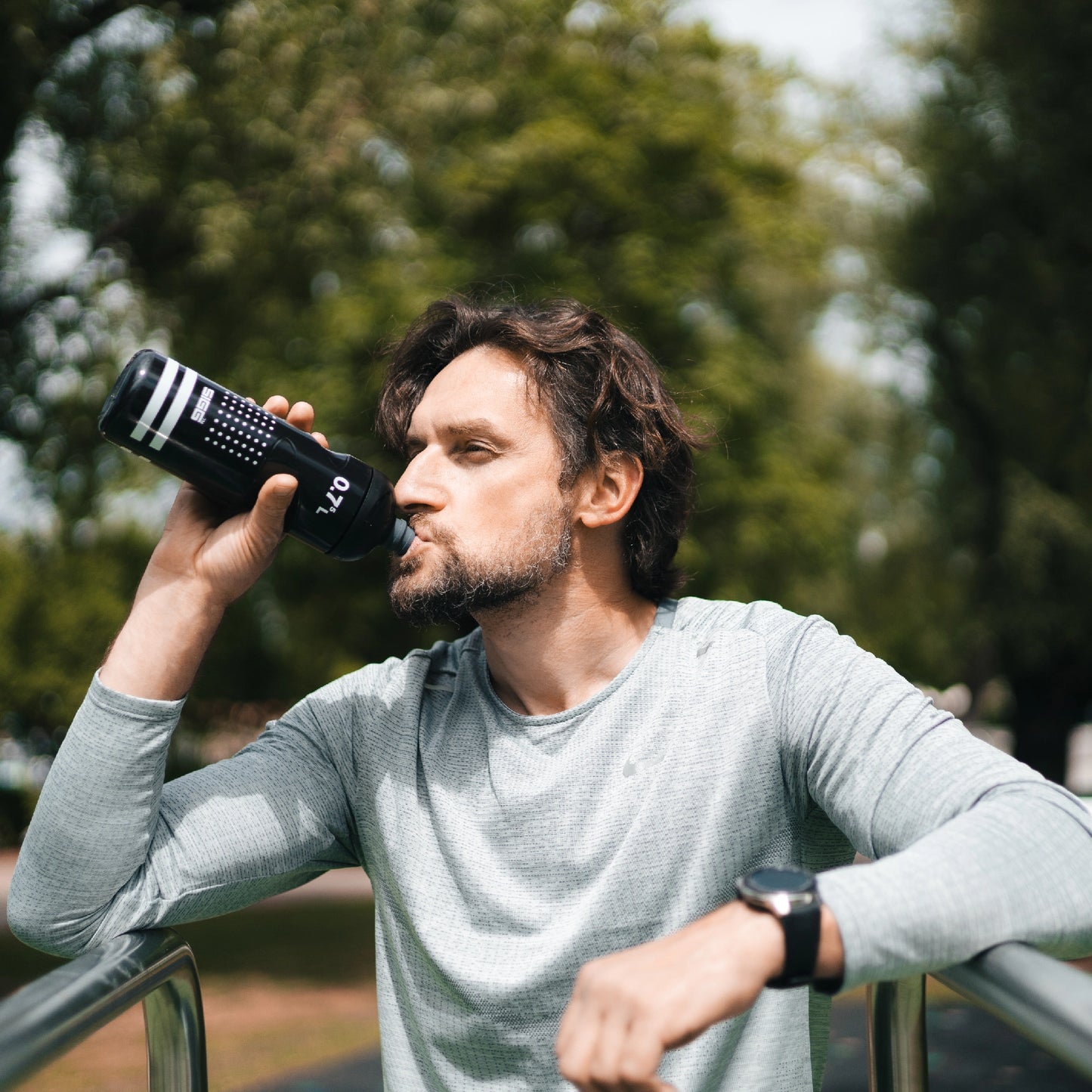 SIGG Water Bottle Pulsar 0.75L, Black