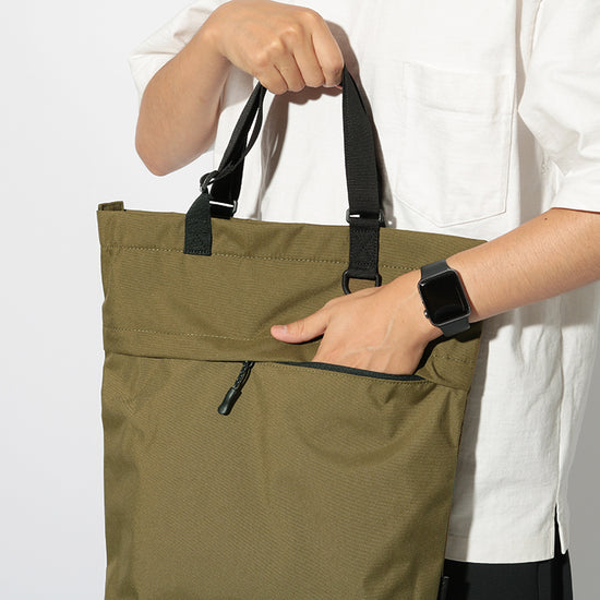 Snow Peak Everyday Use 2Way Tote Bag ONE, Brown