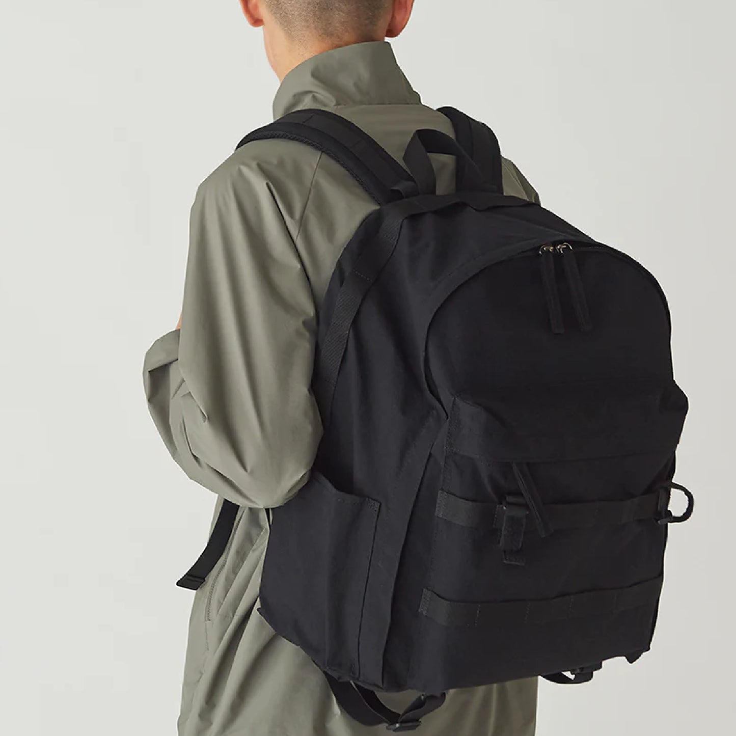 Snow Peak Lightweight Taslan Ripstop Backpack ONE, Black