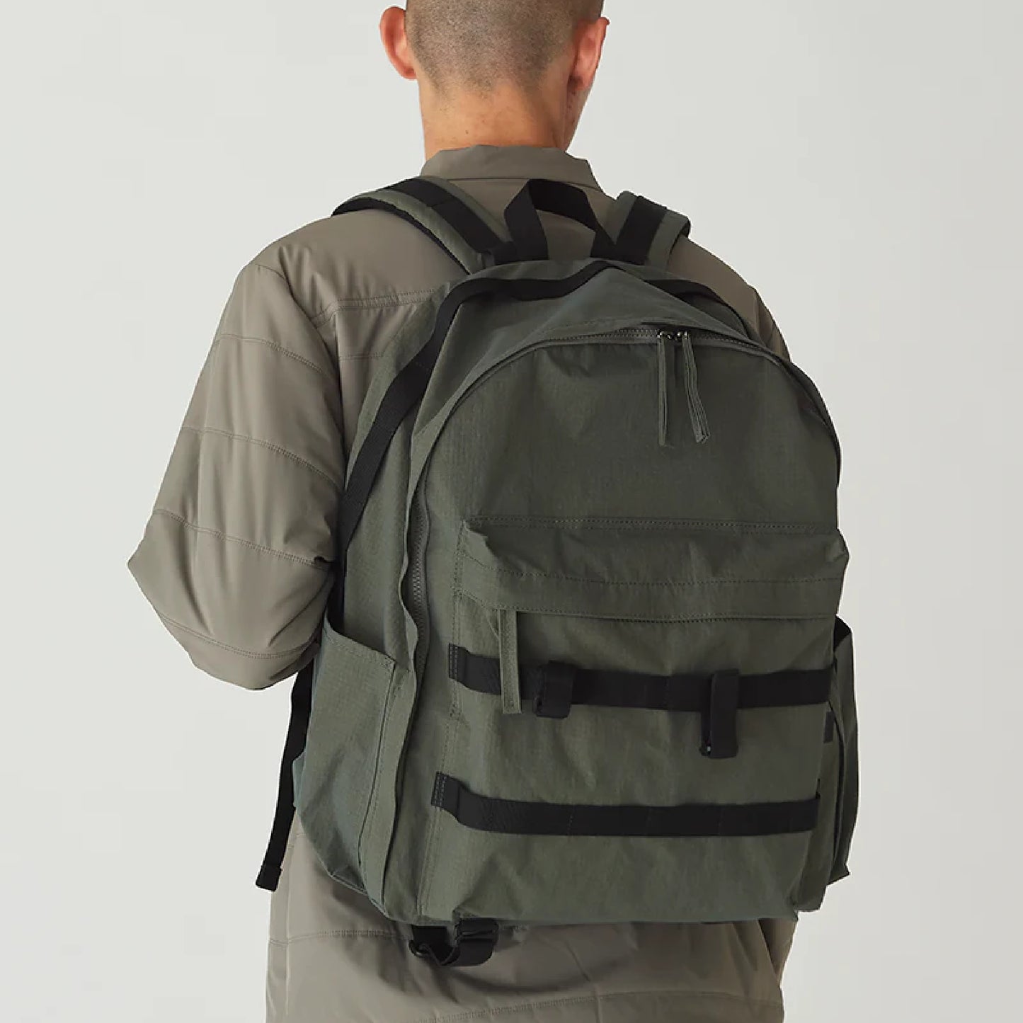 Snow Peak Lightweight Taslan Ripstop Backpack ONE, Olive