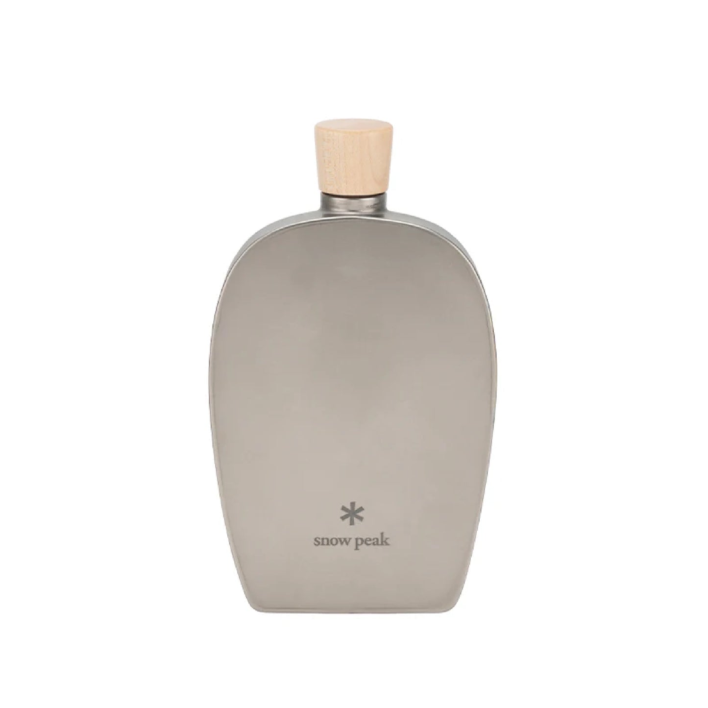 Snow Peak Round Titanium Flask, 250 ml