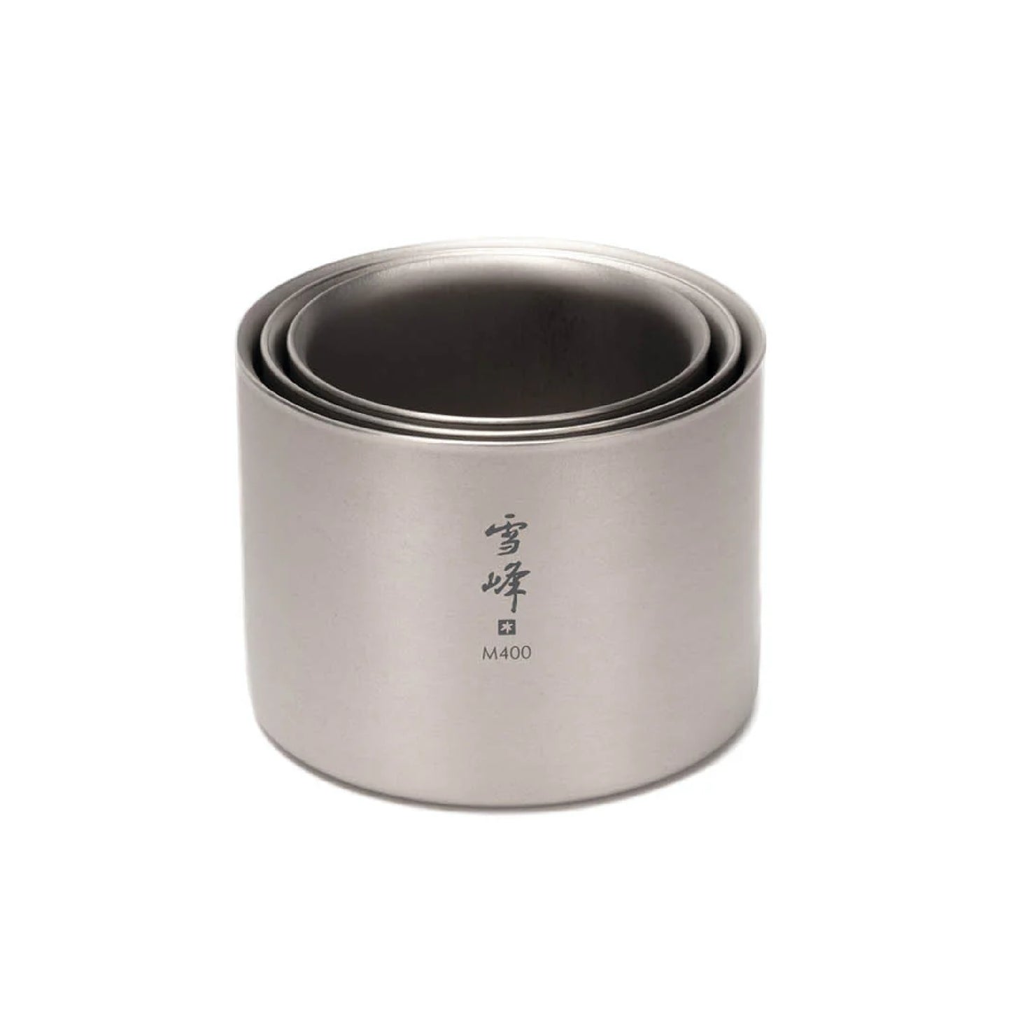 Snow Peak Ti-Double Stacking Mug M300