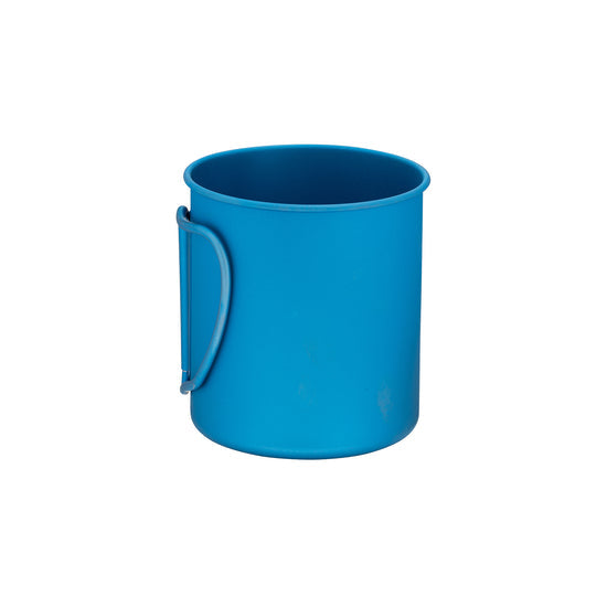 Snow Peak Ti-Single Anodized Cup 450 ml, Blue
