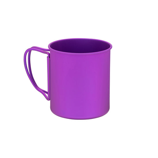 Snow Peak Ti-Single Anodized Cup 450 ml, Purple