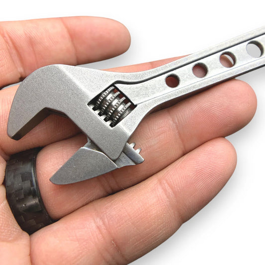 CountyComm Adjustable Wrench Titanium 4 Inch