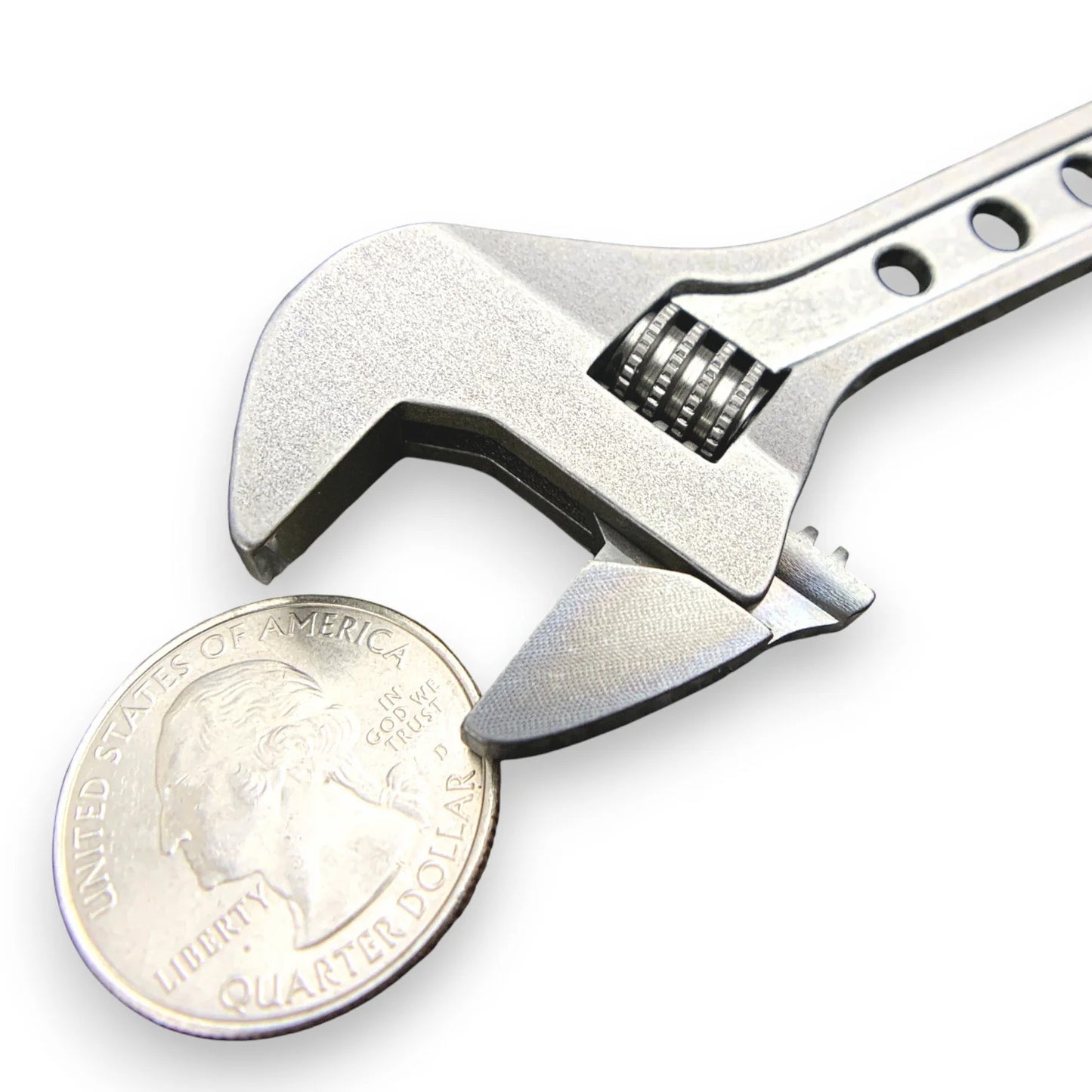 CountyComm Adjustable Wrench Titanium 4 Inch