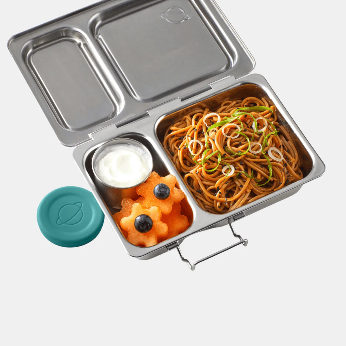 PlanetBox Shuttle Lunch Box, Stainless Steel